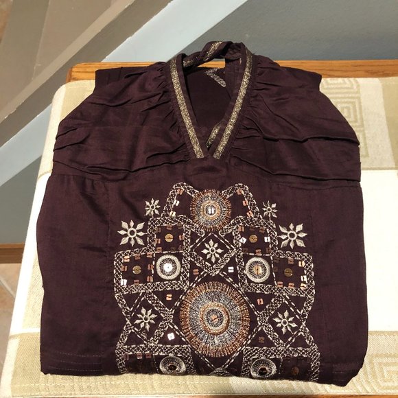 Mango Ladies art deco styled dress - Picture 3 of 6